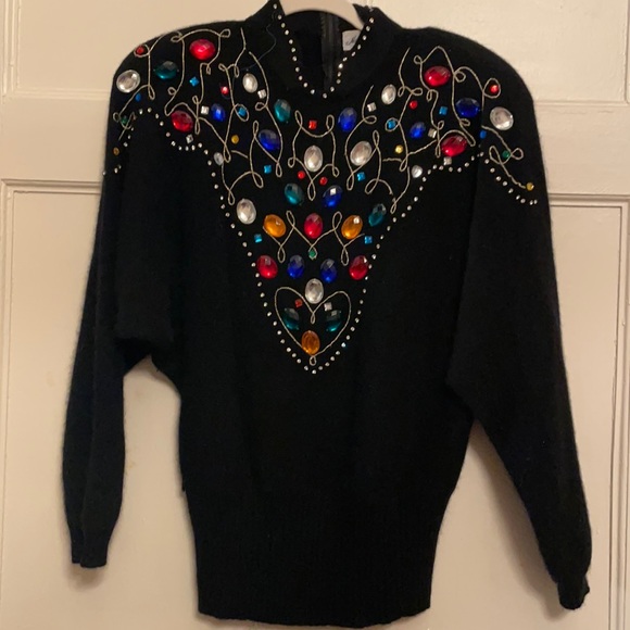 50% off sale 💝💝🌟Vintage Adam Douglas women’s lambswool angora and rabbit hair - Picture 3 of 10